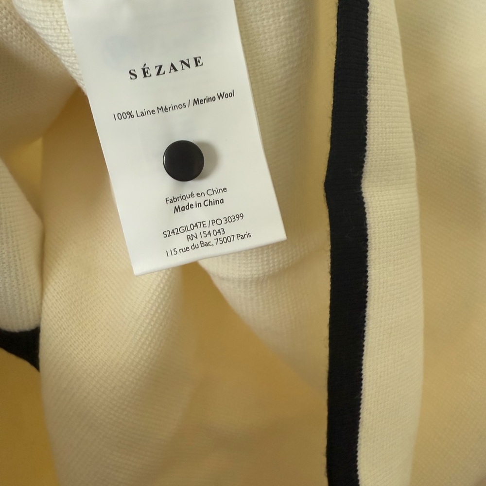 Sezane BRIELLE CARDIGAN - Picture 9 of 12